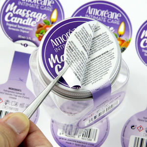 Etiquette ronde à gratter personnalisée en forme de rectangle, papier adhésif <span class=keywords><strong>double</strong></span> <span class=keywords><strong>face</strong></span>, autocollant d'étiquette de plusieurs pages à décoller - Product Image 1