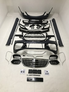 Ricambi Auto Kit carrozzeria completo S63 lifting modificato per <span class=keywords><strong>mercedes</strong></span> classe S W222 S320 S400 griglia paraurti diffusore labbro - Product Image 2