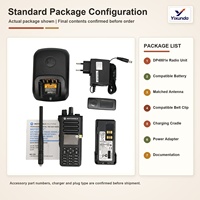 Radio portable DMR Motorola DP4801e d'origine, VHF 5W ou UHF 4W, 1000 canaux, GPS, Bluetooth, WiFi, IP68, clavier complet pour utilisation en équipe