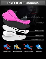 Échantillon GRATUIT – Short de cyclisme réversible unisexe avec protection 3D, rembourrage en éponge haute densité, grande taille, coupe-vent pour activités de plein air