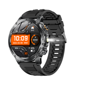 Reloj Inteligente para Hombre AK87 FitcloudPro IP68 Resistente al Agua con Correa de Acero Magnética, Monitor de Ritmo Cardíaco/Presión Arterial/Oxígeno, Rastreador de Actividad Física de 1.7 Pulgadas - Product Image 4