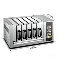 Four à brochettes électrique domestique sans fumée de type tiroir, vente chaude