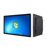 Kapasitif Dokunmatik Ekranlı Monitör Hepsi Bir Arada Bilgisayar 13.3-27 İnç Endüstriyel Tablet Android Duvara Monte Perakende Mağazası Metal
