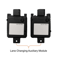Système d'assistance au changement de voie et de détection d'angle mort Side Assist pour A3, système LCA avec capteurs radar BSD
