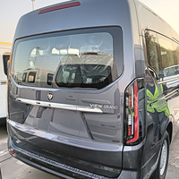 Mini-fourgonnette FOTON TOANO gris foncé 12 places, conduite à gauche, manuelle, diesel Euro 4, bus urbain, 3200 kg de charge utile, 111-130 km/h, réservoir de carburant 200 L
