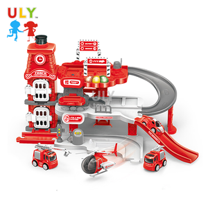 Juguete de Plástico para Estacionamiento al por Mayor, Juguete de Pista para Niños, Rompecabezas de Ensamblaje DIY para Niños, Avión de Aleación, Coche - Product Image 2