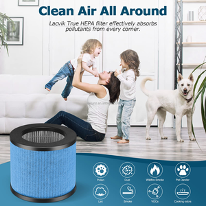 Filtro HEPA de Repuesto para Purificador de Aire TOPPIN TPAP002 Comfy Air C1 4 en 1, Filtro HEPA Verdadero H13 para Purificador de Aire TOPPIN TPAP002 - Product Image 4