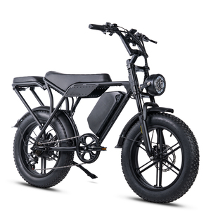 Vélo de montagne électrique en stock local aux États-Unis, 72V 60V 30Ah 1000W, 7 vitesses, pneus larges 20*4 pouces, 30 mph, transmission T8 7 vitesses - Product Image 4