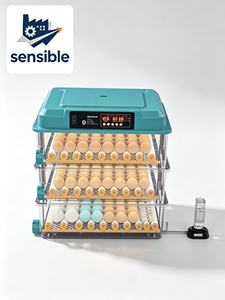 Incubateur automatique numérique Sensible 192 œufs grande capacité avec écran LED et retournement automatique pour œufs de poule - Product Image 2