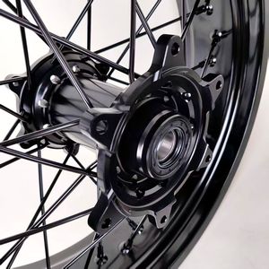 Pour <span class=keywords><strong>EXC</strong></span> SXF <span class=keywords><strong>Supermotard</strong></span>/Supermoto, jeu de roues 3.5x17 & 5.0x17 pouces, couleur classique personnalisée - Product Image 5