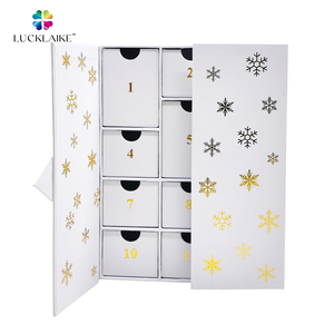 <span class=keywords><strong>Fsc</strong></span> Trang Điểm Vẻ Đẹp Bí Ẩn Đếm Ngược Mù Ngăn Kéo Hộp 12 Ngày Rỗng Các Tông Quà Tặng Bao Bì Advent Lịch Hộp Tùy Chỉnh - Product Image 4