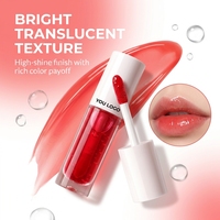Gloss à lèvres personnalisé avec logo privé, vegan, mat, anti-adhésif, hydratant, brillant, imperméable, rouge à lèvres liquide