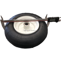 NSPM7011 Haute Qualité 16x4.80/4.00-8 Air Caoutchouc Pneumatique Gonflable Roues Avant de Petit Équipement Mécanique Brouette Pneu