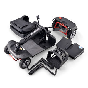 Venta directa de fábrica, muestra de soporte, Scooter Eléctrico para Discapacitados de movilidad roja de cuatro ruedas para personas mayores, batería de plomo-ácido de 12A - Product Image 2