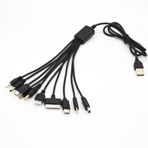 10 Trong 1 Phổ USB Sạc Cáp Đa Sạc Cáp Tương Thích Điện Thoại Di Động <span class=keywords><strong>Bluetooth</strong></span> Tai Nghe Loa MP3 Máy Nghe Nhạc - Product Image 4