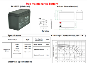 Заводская оптовая продажа дешевая цена 12 В 7ah герметичная свинцово-кислотная батарея гарантированное качество 2000 г Вес - Product Image 6