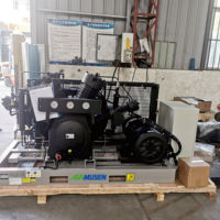 80 Bar 11 Kw 0.8 M ^ 3/min Haute Qualité Piston Compresseur D'air Haute Pression L'industrie Utiliser 15 Kw/22 Kw 55 Bar-100 Bar Stationnaire