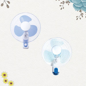 Ventilateur mural électrique de haute qualité Premier 16/18 pouces, oscillation à 360°, avec panneau solaire, moteur silencieux à courant continu, télécommande - Product Image 5