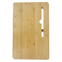 Plateau de petit déjeuner pliable et réglable pour ordinateur portable, bureau de lit en bambou, Table de bureau