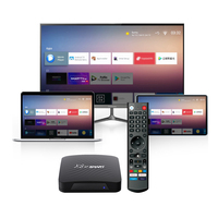 Fabricante XS97 Smart Amlogic S905y4 Android Set-top Box TV BOX 4GB 32GB WiFi Android 11 TV Box