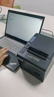 Imprimante thermique de reçus HOP-E802 avec coupe automatique pour usine, mobile, haute vitesse, multi-interfaces, 260 mm/s, ESC/POS, 80 mm