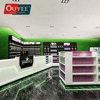 Muebles de Exhibición para Hookahs con Diseño de Venta Directa de Fábrica, Iluminación LED para Tiendas de Tabaco, Dispensarios y Exhibición de Productos