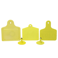 Étiquette d'oreille réfléchissante RFID longue portée UHF FDX-B/FDX/HDX en TPU pour animaux (bovins, chèvres, porcs, moutons, lapins, vaches)