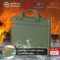 Bolsa de Almacenamiento de Documentos YHX de Gran Capacidad, Multicapa, Resistente al Fuego y al Agua, Portátil, para Oficina, Hogar y Uso Comercial