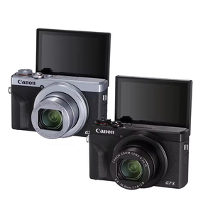 Appareil photo de vlogging G7 X Mark III 1 pouce 20,1 MP 4K avec objectif 24-100 mm F/1.8-2.8, WiFi, écran rabattable 2-3 pouces, étanche IP67, 32 Go, grand angle 90° - Product Image 3