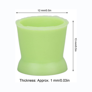 ถ้วยใส่หมึกสักซิลิโคน ถ้วยใส่สีสำหรับอุปกรณ์สักและอุปกรณ์แต่งหน้าถาวร - Product Image 5