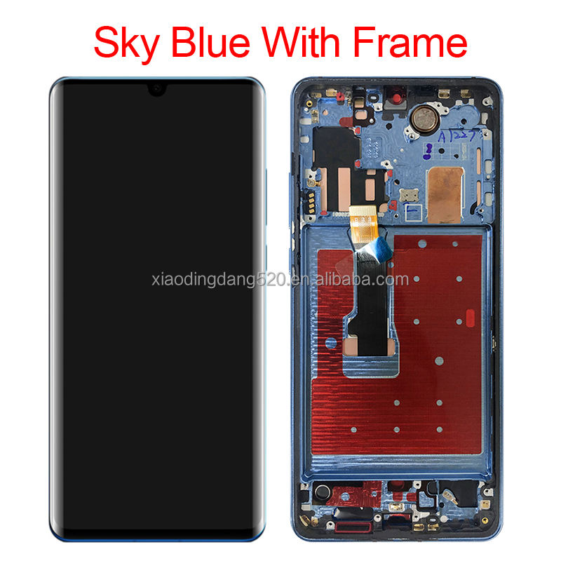 Azul Cielo con Marco Original