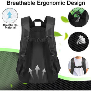 Mochila de Lacrosse con Compartimento Independiente para Zapatos, Mochila de Béisbol de Doble Asa, Bolsa Larga para Equipo de Hockey para Deportes de Raqueta - Product Image 3