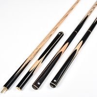 Queue de billard de haute qualité, snooker, billard, 145 cm, bois de frêne blanc