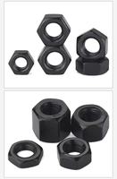 Mur Baut Hexagonal Hitam Berkualitas Tinggi, Mur Baut Tegangan Tinggi, Pasokan Pabrik, Grosir Mur Baut Hexagonal, Dikemas dalam Karung Anyaman