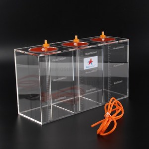 Balde de Armazenamento de Líquidos Acrílico Estrela-do-mar Vermelha de 5 Litros para Uso com Bomba Dosadora - Product Image 3