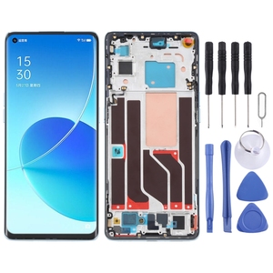 จอแอลซีดีแท้พร้อมกรอบสำหรับ <span class=keywords><strong>OPPO</strong></span> <span class=keywords><strong>Reno6</strong></span> Pro 5G PEPM00 CPH2249 - Product Image 1