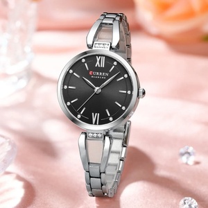 Reloj de Pulsera CURREN 9092 de Lujo para Mujer, Resistente al Agua, Correa de Acero Inoxidable, Esfera Elegante con Pedrería - Product Image 6