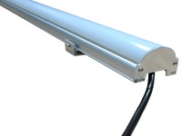 Contorno de fachada, decoración de iluminación de construcción, luces de tubo LED acrílicas, lámpara de obstáculo RGB, Luz lineal LED para exteriores