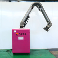 Extracteur de fumées de soudage mobile industriel pour le soudage, le meulage et l'élimination des poussières de soudage