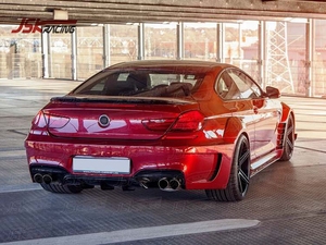 Kit Carrozzeria Larga in Fibra di Vetro FRP Stile PD 2011-2014 per BMW Serie 6 F06 F12 <span class=keywords><strong>F13</strong></span> - Product Image 5