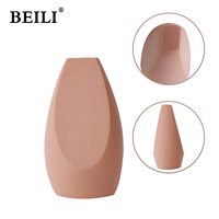 BEILI personnalisé rose végétalien sans cruauté ensemble d'éponge de maquillage éponge de marque privée pour le maquillage bon à utiliser marque privée