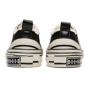 Zapatillas Retro de Lona Desgastada para Hombre - Estilo Gótico Punk de Suela Gruesa con Opciones de Logotipo y Material Personalizados - Product Image 3