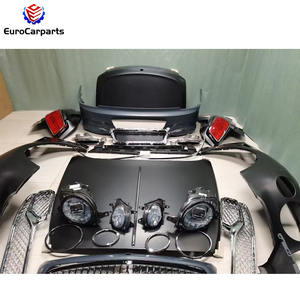 Pièces de carrosserie automobiles de rechange élevées pour Flying Spur <span class=keywords><strong>2020</strong></span> Avant la nouvelle mise à niveau du style Facelift Découpes de pare-chocs en plastique - Product Image 4