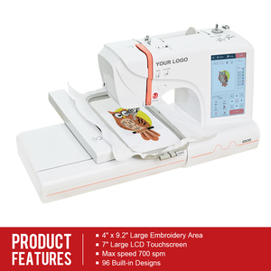 Máquina de Bordar de Una Cabeza EOC05 para Gorras, Camisetas y Prendas de Vestir, Máquina de Bordar de Uso Comercial, Venta Especial - Product Image 2