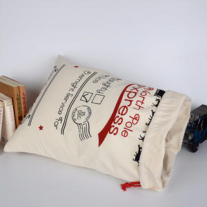 Bolsas de Compras Navideñas de Lona de Gran Tamaño, Bolsa de Santa Claus para Regalos de Navidad - Product Image 5