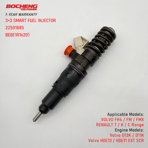 หัวฉีดน้ำมันดีเซล 22501885 รุ่น BEBE1R16201 แบบคอมมอนเรล สำหรับเครื่องยนต์ Volvo D11K D13K รถบรรทุก FH460 FM460 FMX540 Renault T/K/C - Product Image 1