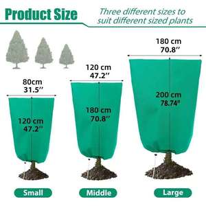 Modern Non-Woven Outdoor Plant <strong>Tree</strong> Covers &amp; Shrub Guards Izafira Brand 1-3 Year Use Protect Against <strong>Bugs</strong> &amp; Animals - Product Image 3