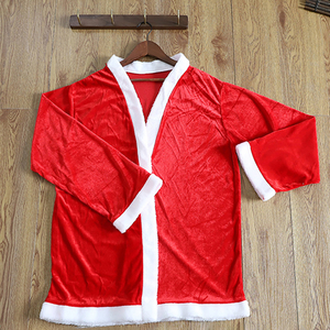 Paquete de 5 Disfraces de Santa Claus de Lujo para Adultos, Traje de Santa Claus de Franela, Disfraz Navideño para Fiestas de Navidad y Decoración Festiva - Product Image 3
