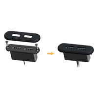 Chargeur de table double USB portable, 2022, pas cher, avec chargeur de haute qualité, installation au bureau, Top vente en gros