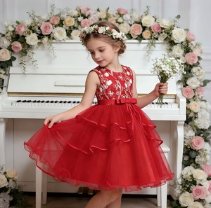 Nuovo Abito <span class=keywords><strong>da</strong></span> <span class=keywords><strong>Cerimonia</strong></span> per Bambine, Vestito <span class=keywords><strong>da</strong></span> Principessa, Abito <span class=keywords><strong>da</strong></span> Damigella per Matrimonio, Abito <span class=keywords><strong>da</strong></span> Sera, Vestito con Gonna Voluminosa per Ragazze - Product Image 4